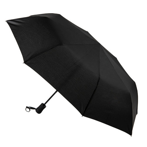 Зонт складной MANCHESTER, полуавтомат (черный)