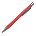Ручка шариковая FACTOR (красный, серый)