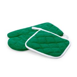 Набор: прихватка и рукавица LESTON (зеленый)